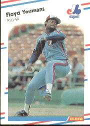 1988 Fleer Baseball Cards      201     Floyd Youmans